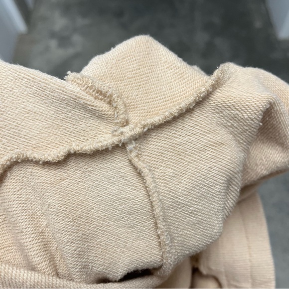 Nap Loungewear Balloon Leg Jogger Pants Sweatpants Beige size XL - Picture 9 of 9